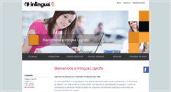 Desktop Screenshot of inlingualarioja.com